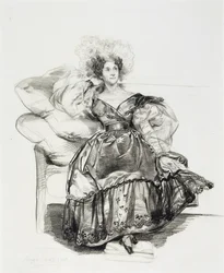 Étude pour Mme. Jules-Antoine Droz