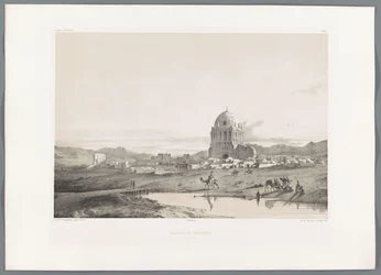 Vue du village de Soltaniyeh