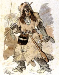 Homme pendant le paléolithique, vers 1900