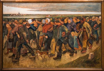 Les émigrants, par Eugène Laermans (1864-1940)