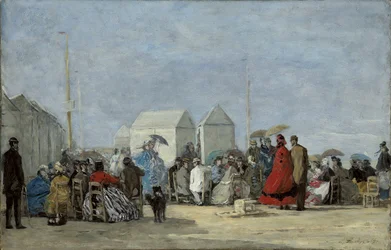 Scène de plage à Trouville, 1864