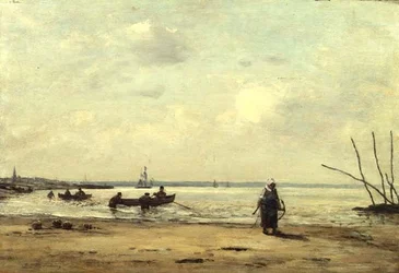 Marée Basse Près de Honfleur, vers 1864-66