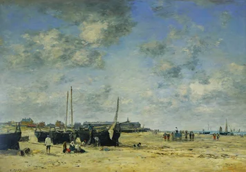 La plage de Berck, 1878