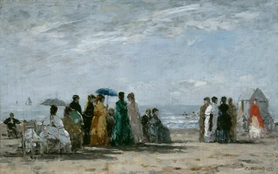 La plage de Trouville
