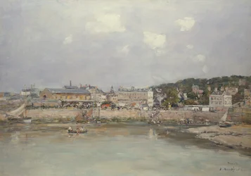 Le Port de Trouville, 1884