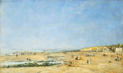 Trouville, Vue Générale de la Plage, 1890