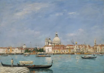 Venise, Santa Maria della Salute vue de San Giorgio