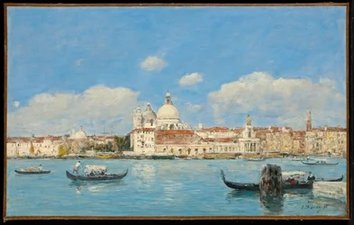 Venise, la Salute, la Douane et le début du Grand Canal
