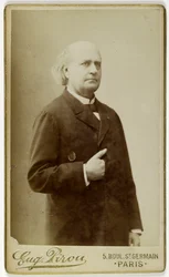 Portrait de Leconte de Lisle (Charles Marie Leconte, dit) (1818-1894), poète