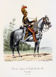 Chevau-Légers de la Garde du Roi, Trompette