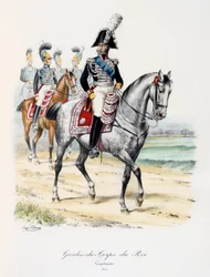 Gardes-du-Corps de Roi, Capitaine, 1820