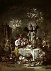 Caprice allégorique. L