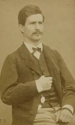Portrait de Rossel Louis, (dit Randal), (1844-1871), (officier, membre de la Commune, fusillé)