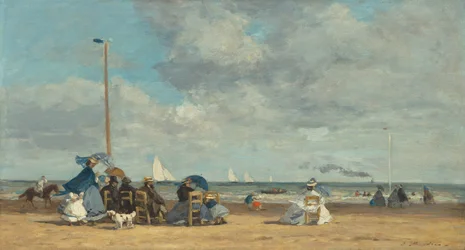 Plage à Trouville
