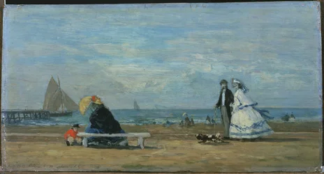 Plage à Trouville