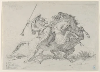Collision de Cavaliers Maures, 1834