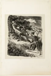 Faust et Méphistophélès dans les montagnes du Harz
