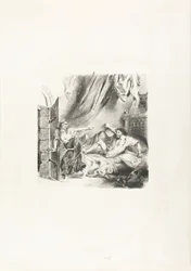 Fronte-boeuf et la sorcière, d