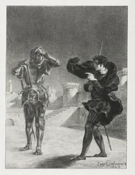 Hamlet : Le Fantôme sur la terrasse