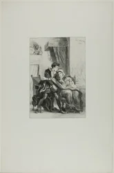 Hamlet et la reine