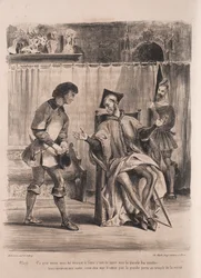 Illustrations pour Faust : Méphistophélès reçoit l