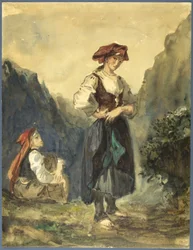 Paysannes de la région des Eaux-Bonnes