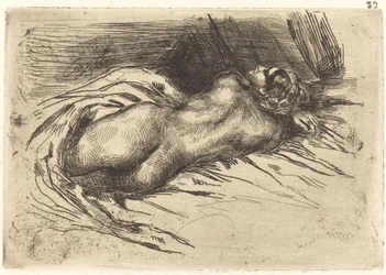 Étude de femme vue de dos