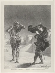 Le Fantôme sur la terrasse, 1843
