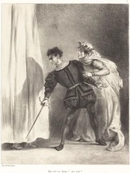 Le Meurtre de Polonius Acte III, Scène IV, 1834-1843