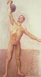 Haltérophile, 1912