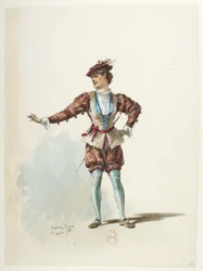 Btv1b84558104 40 - Saint-Saëns - Henry VIII - Modèles de costumes - Lacoste - 40. Costume