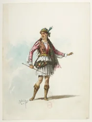 Btv1b84558104 42 - Saint-Saëns - Henry VIII - Modèles de costumes - Lacoste - 42. Costume