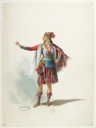 Btv1b84558104 44 - Saint-Saëns - Henry VIII - Modèles de costumes - Lacoste - 44. Costume