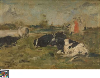 Vaches dans un pré