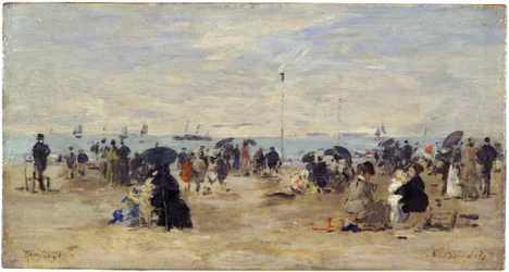 Trouville, Beachscene