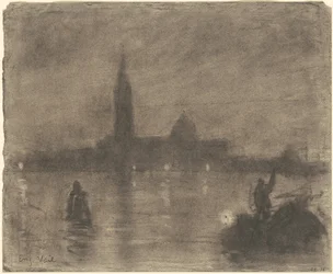 Soir, San Giorgio Maggiore, Venise