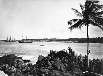 Port de Colombo, vers 1860-80