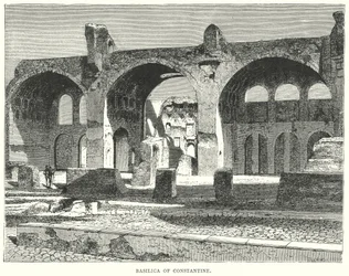 Basilique de Constantin (gravure)