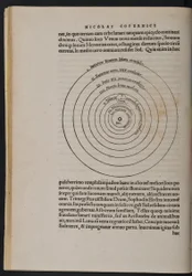 Cz 1.13 f.9v De Revolutionibus Orbium Coelestium par Nicolas Copernic