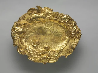 Plat, Angleterre ou Allemagne, vers 1725-1750