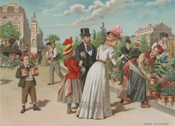 Marché aux fleurs