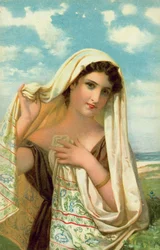 Fille avec voile