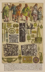 Godos (lithographie en couleur)