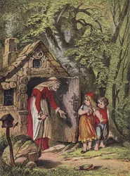 Jean et Marguerite (lithographie en couleur)