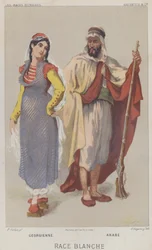 Race Blanche, Géorgienne, Arabe