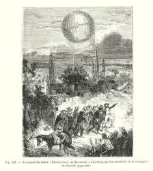 Transport du ballon l