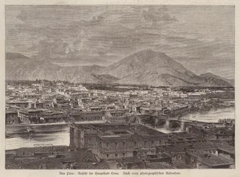Vue de Lima, Pérou