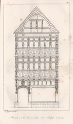 Maison en bois du 15e siècle rue Malpalu n°90-92