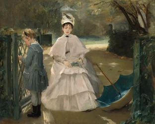 Nounou et enfant, 1877-1878