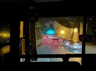 Bus de nuit, 2025 (art numérique)